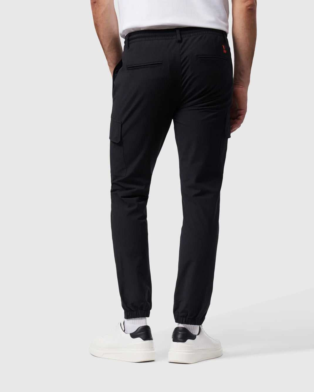 Pantalon Psycho Bunny Lloyd Cargo Jogger Noir Homme | VGN-77746856